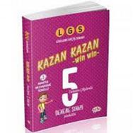 Editör Yayınevi LGS Kazan Kazan Tamamı Çözümlü 5 Deneme Sınavı Fasiküllü