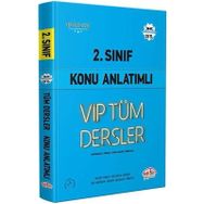 Editör Yayınları - 2. Sınıf Vip Tüm Dersler Konu Anlatımlı Mavi Kitap