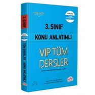 Editör Yayınları - 3 Sınıf VİP Tüm Dersler Konu Anlatımlı Mavi Kitap