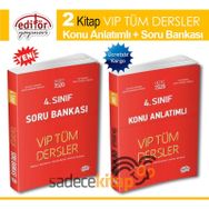 Editör Yayınları 4. Sınıf Tüm Dersler Seti 2 Kitap