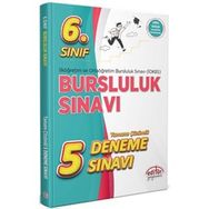 Editör Yayınları - 6. Sınıf Bursluluk Sınavı Tamamı Çözümlü 5 Deneme Sınavı