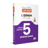 Editör Yayınları - 8. Sınıf LGS 1. Dönem Tamamı Çözümlü 5 Fasikül Deneme Sınavı