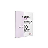 Editör Yayınları - 8. Sınıf LGS Din Kültürü ve Ahlak Bilgisi 1. Dönem 10 Deneme