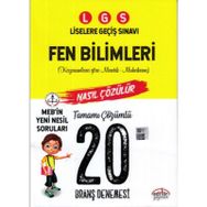 Editör Yayınları 8. Sınıf LGS Fen Bilimleri 20 Deneme Sınavı