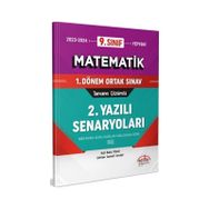 Editör Yayınları - 9. Sınıf Matematik Tamamı Çözümlü 1. Dönem Ortak Sınavı 2. Yazılı Senaryoları
