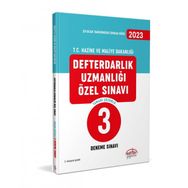 Editör Yayınları - Defterdarlık Uzmanlığı Özel Sınavı Tamamı Çözümlü 3 Deneme