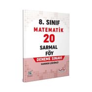Editör Yayınları - LGS 8. Sınıf Matematik 20 Sarmal Föy Deneme Sınavı