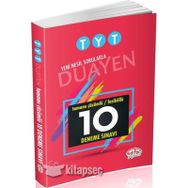 Editör Yayınları TYT Duayen Çözümlü 10 Fasikül Deneme