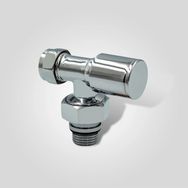Edp PEX 16x2 Krom Köşe Radyatör Vanası