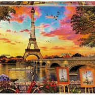 Educa 17675 3000 Parça Paris Günbatımı Puzzle