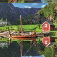 Educa 18006 1500 Parça Viking Ship Puzzle