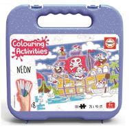 Educa 18070 100 Parça Korsanlar Boyama Puzzle