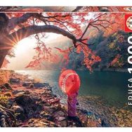 Educa 18455 Katsura River'de Gündoğumu 1000 Parça Puzzle