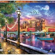 Educa 19046 2000 Parça Londra'da Gün Batımı Puzzle