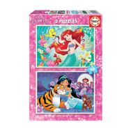 Educa 2x48 Parça Ariel Jasmin 18213 Çocuk Puzzle