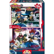 Educa 2x48 Parça Beyblade Çocuk Puzzle