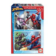 Educa 2x48 Parça Spiderman 18099 Çocuk Puzzle