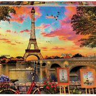Educa 3000 Parça Paris'te Günbatımı Puzzle
