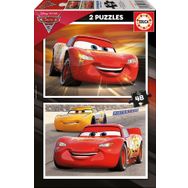 Educa Cars 3 2x48 Parça Ahşap Puzzle