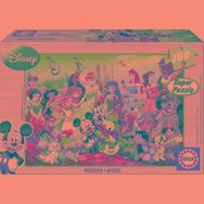 Educa Disney Harikalar Diyarı 100 Parça Ahşap Puzzle