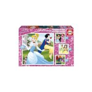 Educa Disney Princess 12+16+20+25 Parça Puzzle