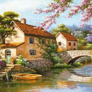 Educa Köydeki Kanal 1500 Parça Puzzle