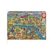 Educa Puzzle 500 Parça Map Harita