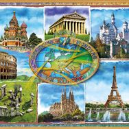 Educa Seven Wonders Of Europe 1500 Parça Puzzle