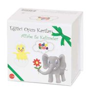 Edukids Eğitici Oyun Kartları-Alfabe ile Kelimeler