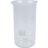 Edulab 3000 ml Uzun Form Cam Beherglas