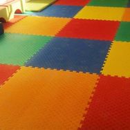 Edutoys 100x100x1.3 cm Renkli Eva Zemin Kaplama