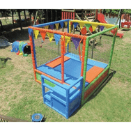 Edutoys 220x180x180 cm Tekli Trambolin