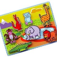 Edutoys 3D Vahşi Hayvanlar Puzzle
