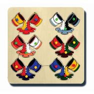 Edutoys Kulplu Renk Karıştırma Oyunu Puzzle