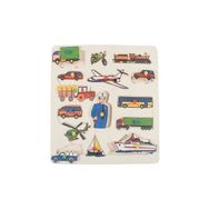 Edutoys Taşıtlar Kulplu Puzzle