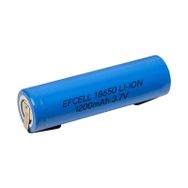 Efcell 18650 Mavi Puntalı 3.7 V 1200 mAh Lithium Lion Pil