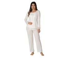 Effort EF3045EFR Ekru Hamile Lohusa Pijama Takımı