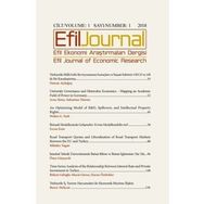Efil Ekonomi Araştırmaları Dergisi Cil:1 Sayı:1 2018-Efil Yayınevi