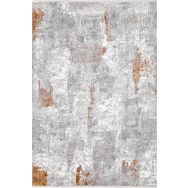 Efsane Halı 31986 075 Astra Turuncu Modern 160x230 cm Salon Halısı