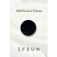 Efsun 85-90 gr Yuvarlak Aktif Karbon Sabunu