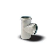 Ege Yıldız 75x50 mm 3.2 mm PVC TE Bağlantı Borusu