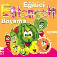 Eğitici Eğlenceli Boyama Yiyecekler - kollektif