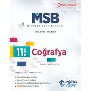 Eğitim Vadisi 11. Sınıf Coğrafya Msb Modüler Soru Bankası 2023
