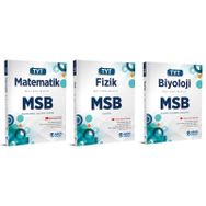 Eğitim Vadisi Tyt Matematik + Fizik + Biyoloji Msb Multi Soru Bankası Seti 3 Kitap 2023