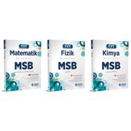 Eğitim Vadisi Tyt Matematik + Fizik + Kimya Msb Multi Soru Bankası Seti 3 Kitap 2023