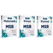 Eğitim Vadisi Tyt Matematik + Kimya + Biyoloji Msb Multi Soru Bankası Seti 3 Kitap 2023