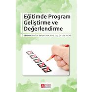 Eğitimde Program Geliştirme ve Değerlendirme - Pegem Akademi Yayıncılık
