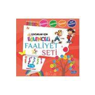 Eğlenceli Faaliyet Seti - Kırmızı Kitap - 5+ Yaş - Kolektif