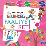Eğlenceli Faaliyet Seti - Pembe Kitap - 4+ Yaş - Kolektif