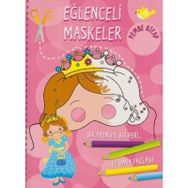 Eğlenceli Maskeler Pembe Kitap - kollektif